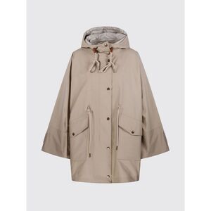 Moncler Coat Woman Leather